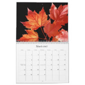 De Kalender van het Gebladerte 2017 van de Herfst (Mar 2027)