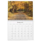 De Kalender van het Gebladerte 2017 van de Herfst (Jan 2027)