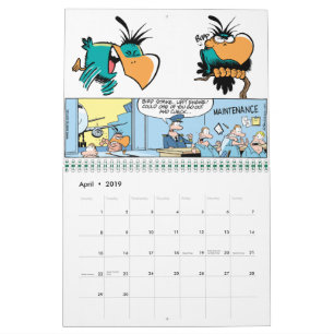De Kalender van het Karakter van de Cartoons van
