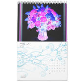 De Kalender van het Kunstwerk van de bloemen 2009 (Feb 2027)