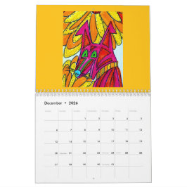 De Kalender van Kleurrijke Honden