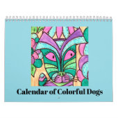 De Kalender van Kleurrijke Honden (Hoes)