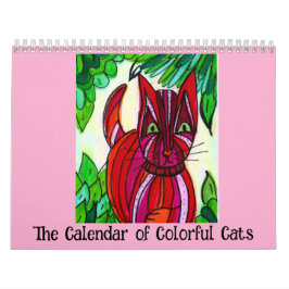 De Kalender van Kleurrijke Katten