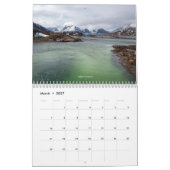 De Kalender van Noorwegen van Lofoten (Mar 2027)