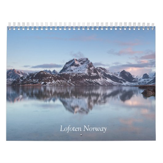 De Kalender van Noorwegen van Lofoten (Hoes)