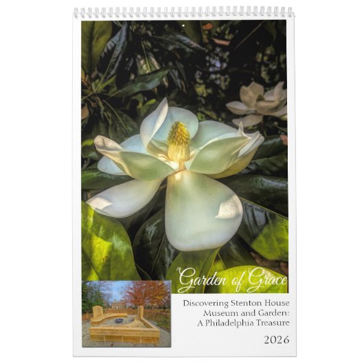 De Kalender van Stenton House Museum & Tuin ontdek (Hoes)