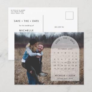 De kalenderfoto van de partij sparen de Uitnodigin Briefkaart