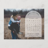 De kalenderfoto van de partij sparen de Uitnodigin Briefkaart (Voorkant)