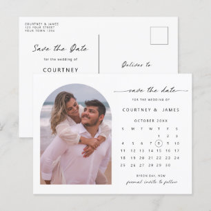 De kalenderfoto van de partij sparen de Uitnodigin Briefkaart