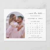 De kalenderfoto van de partij sparen de Uitnodigin Briefkaart (Voorkant)