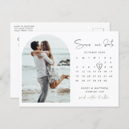 De kalenderfoto van de partij sparen de Uitnodigin Briefkaart