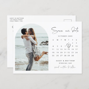 De kalenderfoto van de partij sparen de Uitnodigin Briefkaart