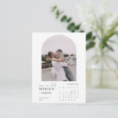 De kalenderfoto van de partij sparen de Uitnodigin Briefkaart (Staand voorkant)