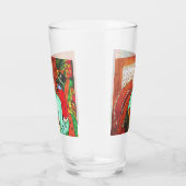 DE KALKOEN IS OONTKOMEN! Thanksgiving Glas (Rechts)