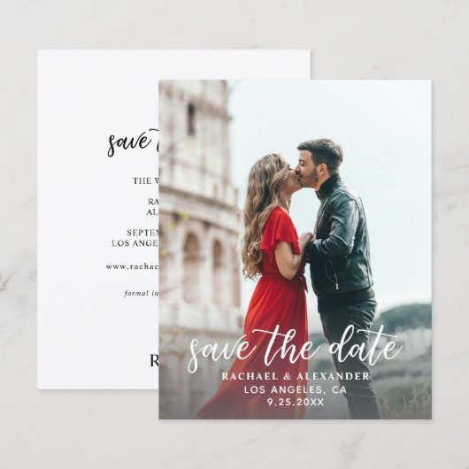 De Kalligrafie 2-a van de Foto van de begroting Li (Voorkant / Achterkant)