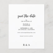 De Kalligrafie van de Foto van de begroting 2B Dar (Achterkant)