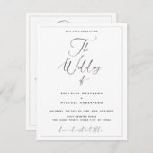 De Kalligrafie van het manuscript allen in Één Uit (Voorkant / Achterkant)