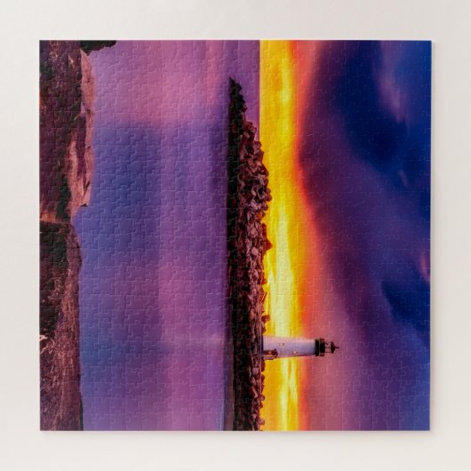 De kalm voor het storm legpuzzel (Horizontaal)