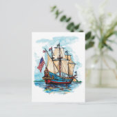 De Kalmar nikkel Briefkaart (Staand voorkant)