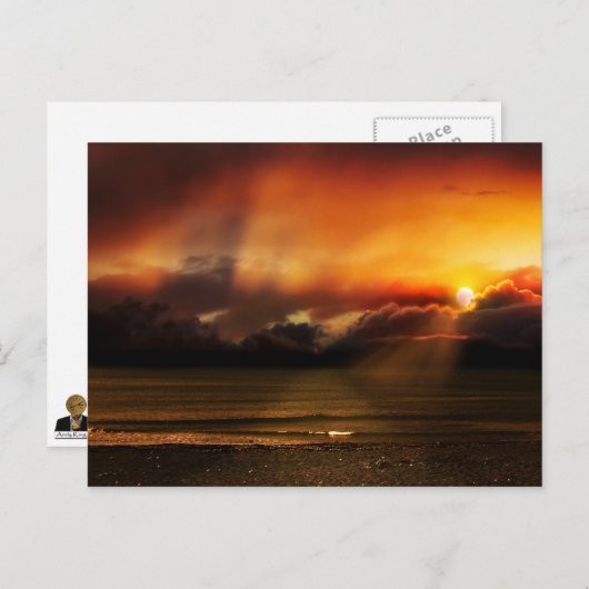 De kalming - Briefkaart (Voorkant / Achterkant)