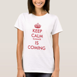 DE KALMMER VAN HET HOUD SUMMER KOMT - gepersonalis T-shirt