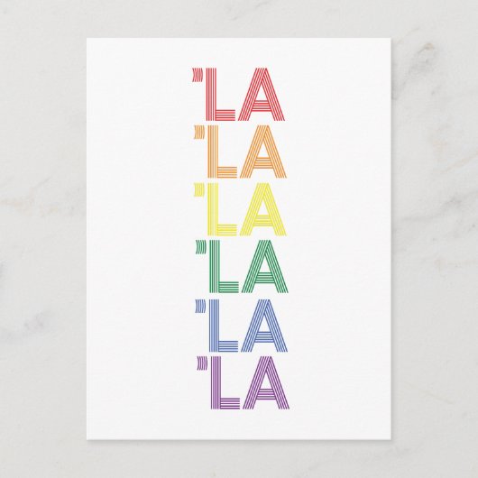 De Kamala Harris LGBTQ Amerikaanse Verkiezing  Briefkaart (Voorkant)