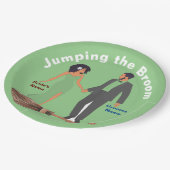 De kamer pompen papieren bordje (Gekanteld)