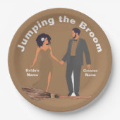 De kamer pompen papieren bordje (Voorkant)