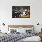 De Kamer van Afgevaardigden in het Koninklijk Pale Canvas Afdruk (Insitu (Slaapkamer))