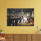 De Kamer van Afgevaardigden in het Koninklijk Pale Canvas Afdruk (Insitu (Woonkamer))