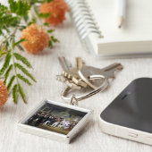 De Kamer van Afgevaardigden in het Koninklijk Pale Sleutelhanger (Zijkant)