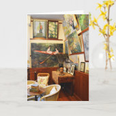 De kamer van Claude Monet in Frankrijk Kaart (Gele Bloem)