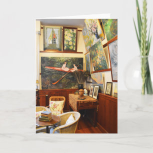 De kamer van Claude Monet in Frankrijk Kaart