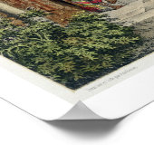 De kamer van de twee zussen in het Alhambra, Grana Poster (Hoek)