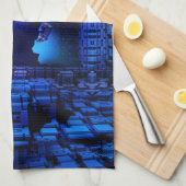 De Kamer van Digitale Kunst van de Taliban Theedoek (Quarter Fold)