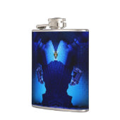 De kamer van stalen kolf van de Taliban Heupfles (Links)