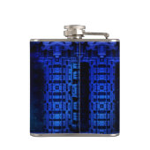 De kamer van stalen kolf van de Taliban Heupfles (Achterkant)