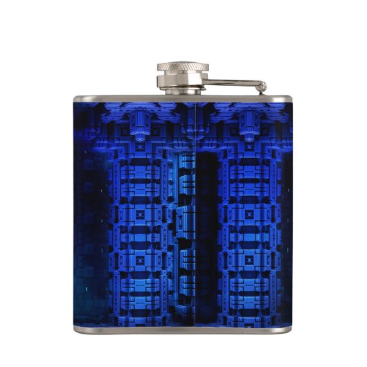 De kamer van stalen kolf van de Taliban Heupfles (Achterkant)