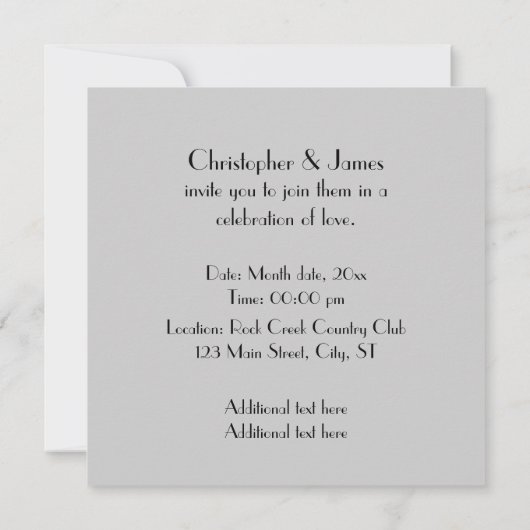 De kamers kaart (Achterkant)