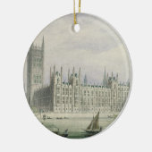 De Kamers van het Parlement (grafiet, pen & inkt & Keramisch Ornament (Links)