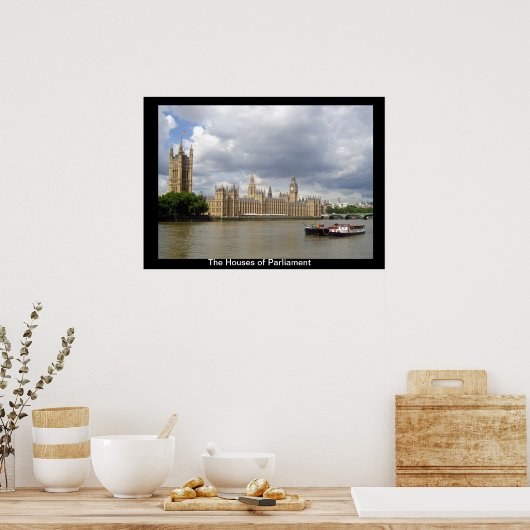 De Kamers van het Parlement Poster (Keuken)