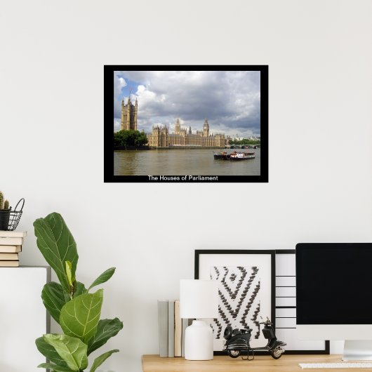 De Kamers van het Parlement Poster (Thuiskantoor)