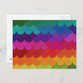 De Kammosselen van de regenboog Briefkaart (Voorkant / Achterkant)