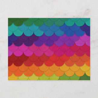 De Kammosselen van de regenboog Briefkaart