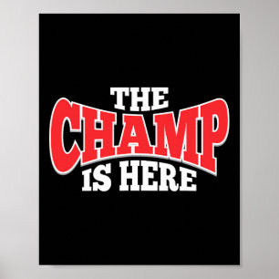 De Kamp is hier Motivatie sportsportartikelen Poster