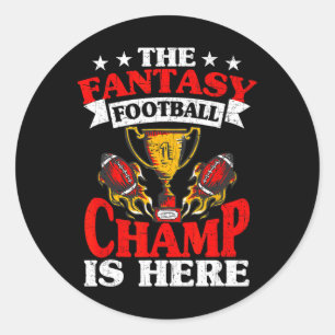 De Kamp is hier Ronde Sticker