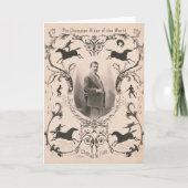 De kampioen rijder van de wereld, Charles W. Fish. Kaart (Voorkant)