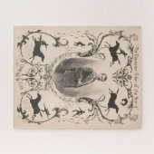 De kampioen rijder van de wereld, Charles W. Fish. Legpuzzel (Horizontaal)