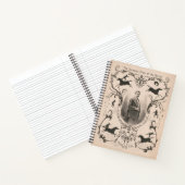 De kampioen rijder van de wereld, Charles W. Fish. Notitieboek (Binnen)