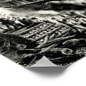 De kampioenen van de Mississippi - A Race Poster (Hoek)